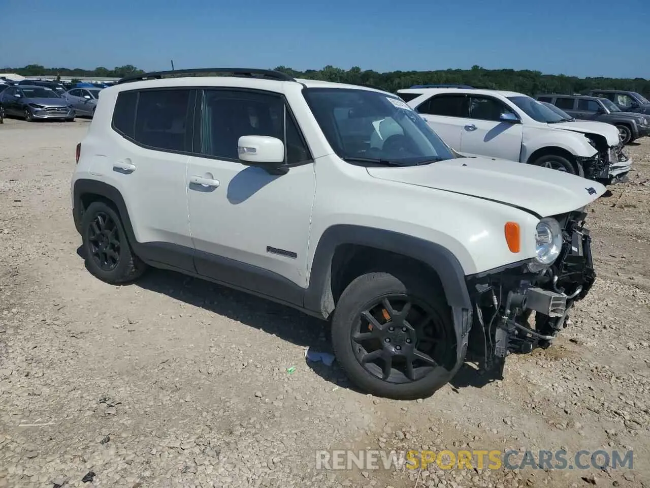4 Photograph of a damaged car ZACNJABB1KPK14528 JEEP RENEGADE 2019