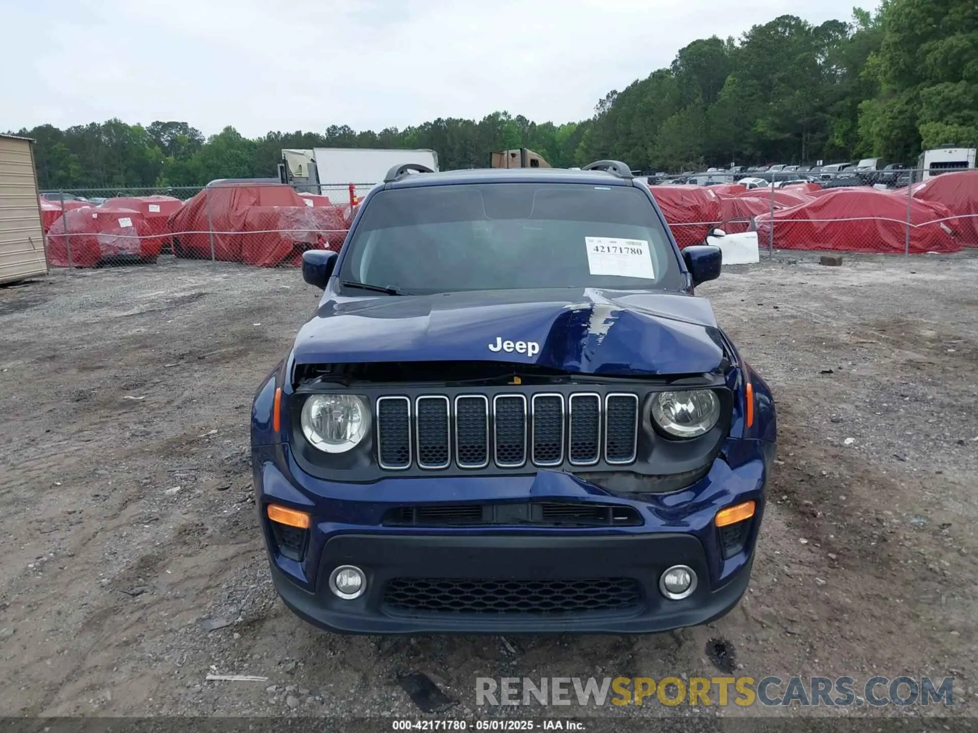 12 Photograph of a damaged car ZACNJABB1KPK20281 JEEP RENEGADE 2019