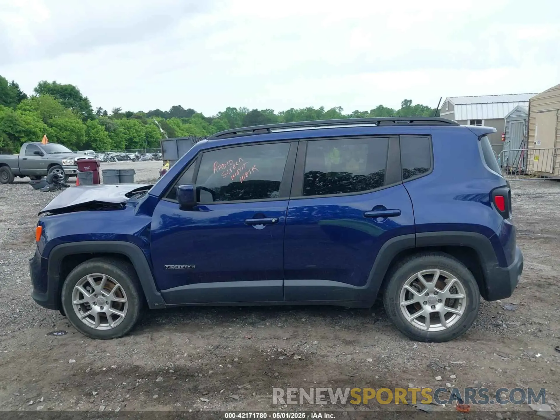 14 Photograph of a damaged car ZACNJABB1KPK20281 JEEP RENEGADE 2019