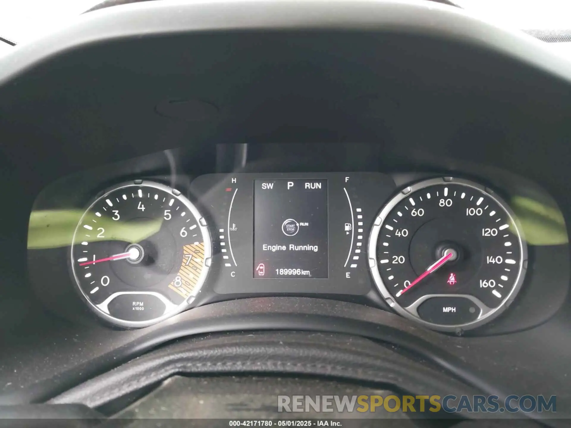 7 Photograph of a damaged car ZACNJABB1KPK20281 JEEP RENEGADE 2019