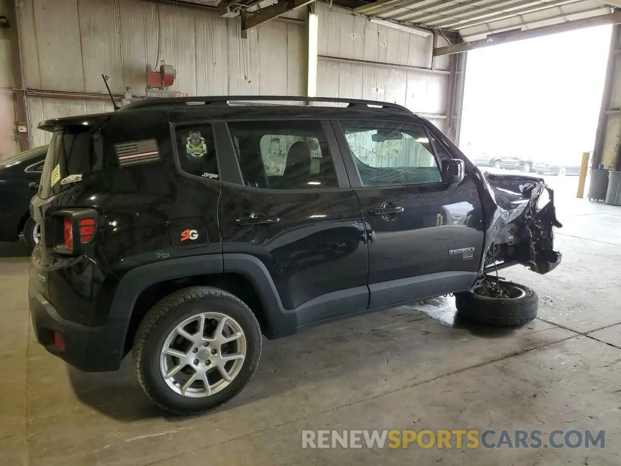 3 Photograph of a damaged car ZACNJABB1KPK47108 JEEP RENEGADE 2019