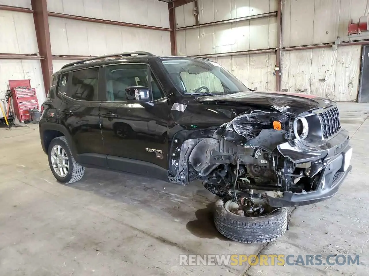 4 Photograph of a damaged car ZACNJABB1KPK47108 JEEP RENEGADE 2019