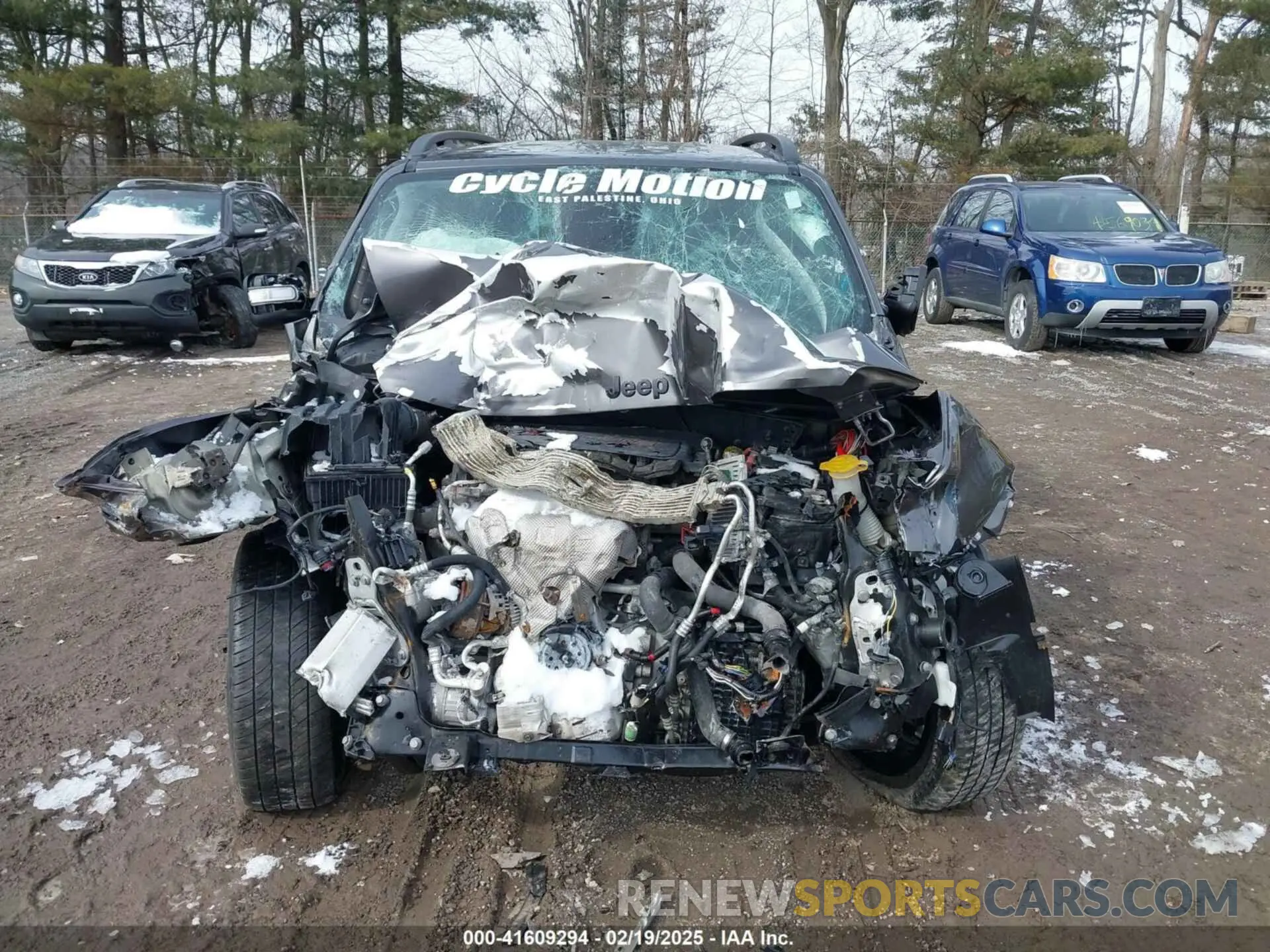 13 Photograph of a damaged car ZACNJABB2KPJ74329 JEEP RENEGADE 2019