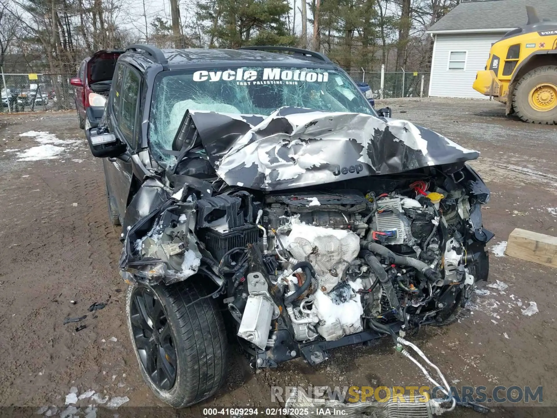 6 Photograph of a damaged car ZACNJABB2KPJ74329 JEEP RENEGADE 2019