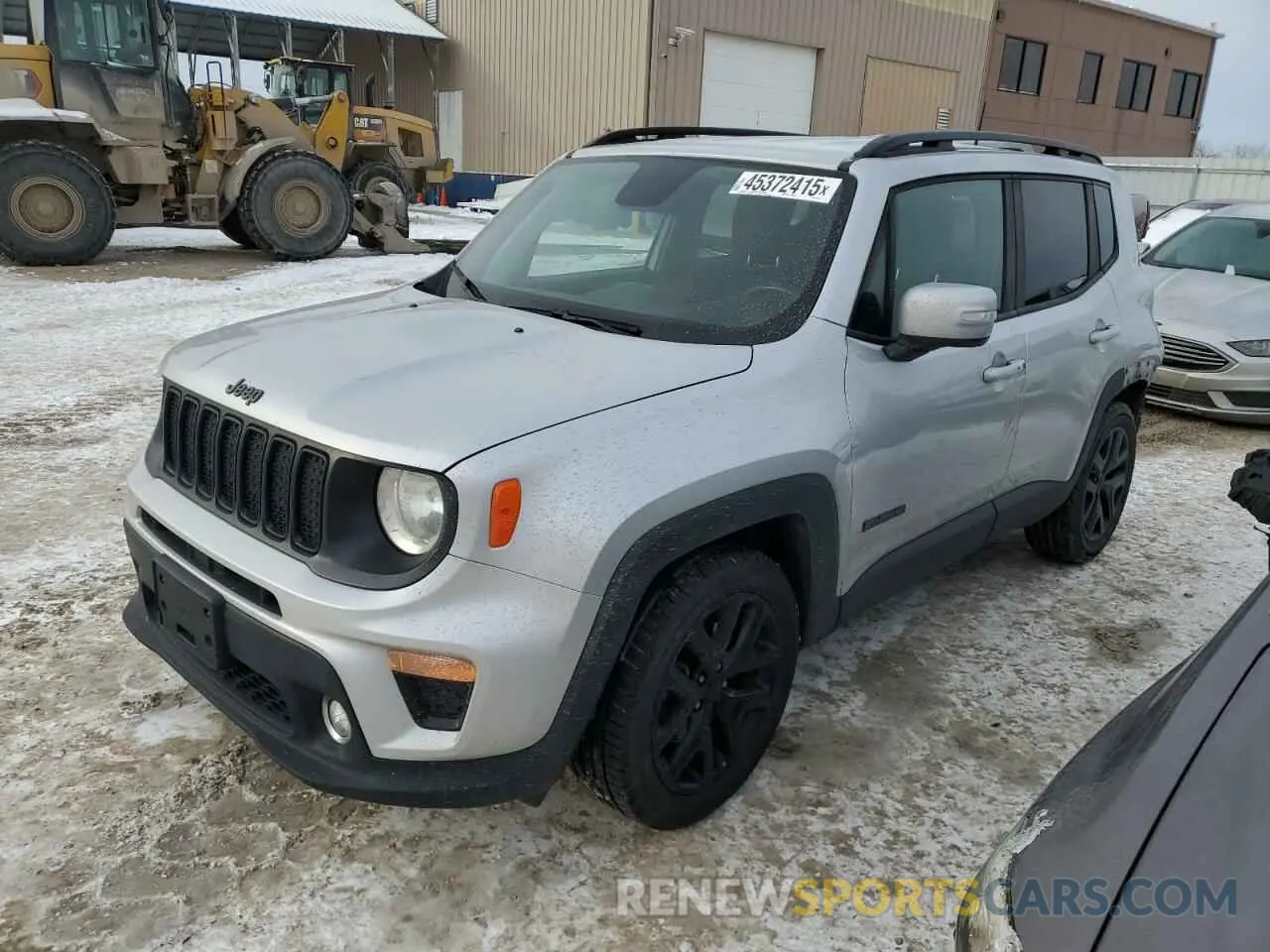 1 Photograph of a damaged car ZACNJABB2KPK01433 JEEP RENEGADE 2019