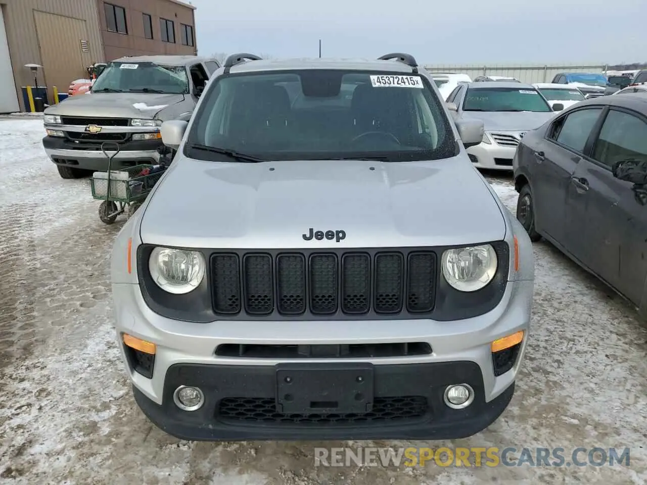 5 Photograph of a damaged car ZACNJABB2KPK01433 JEEP RENEGADE 2019