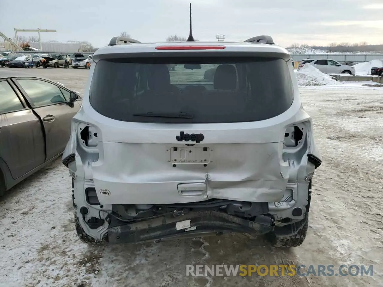 6 Photograph of a damaged car ZACNJABB2KPK01433 JEEP RENEGADE 2019