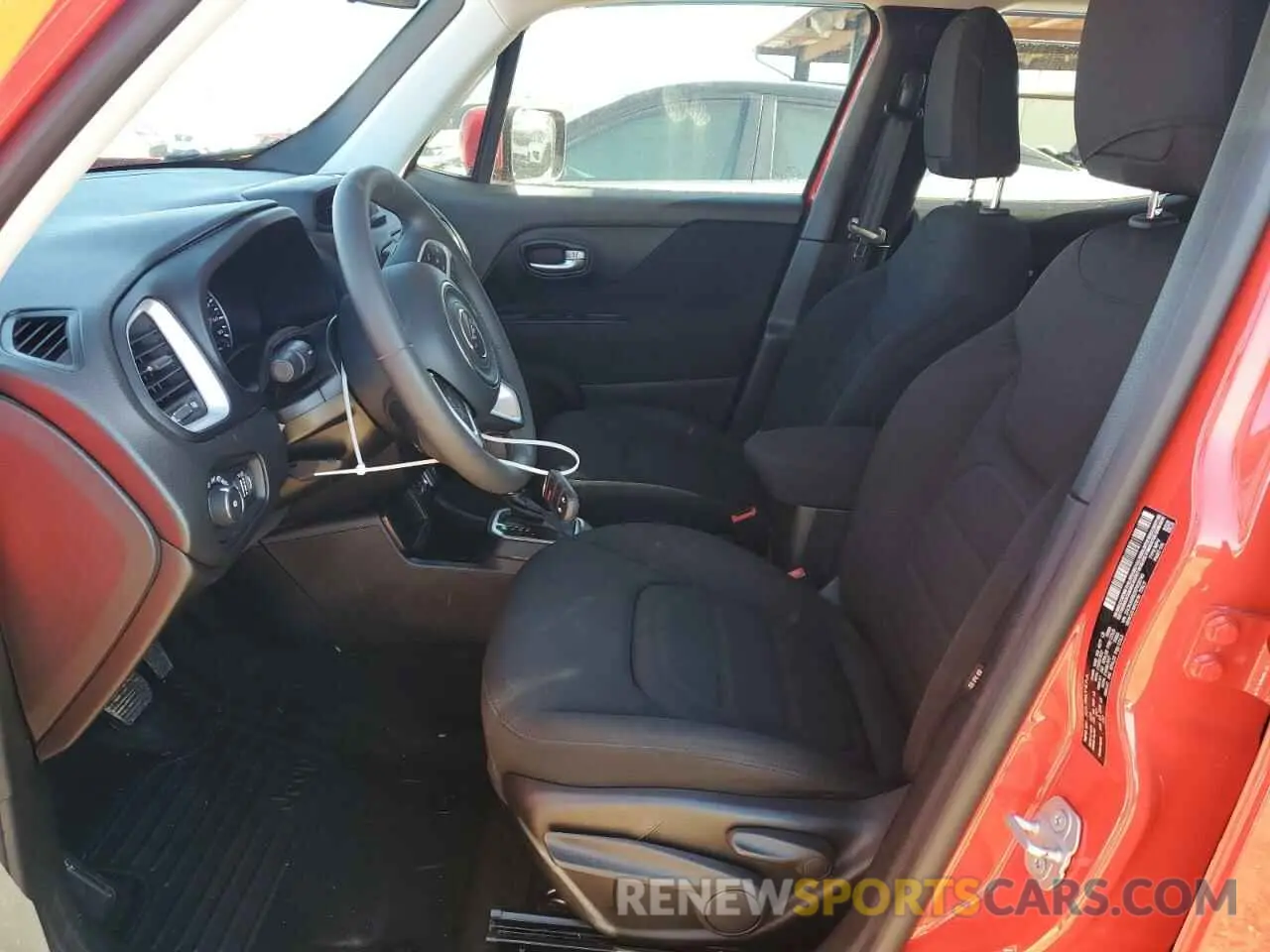7 Photograph of a damaged car ZACNJABB2KPK08740 JEEP RENEGADE 2019