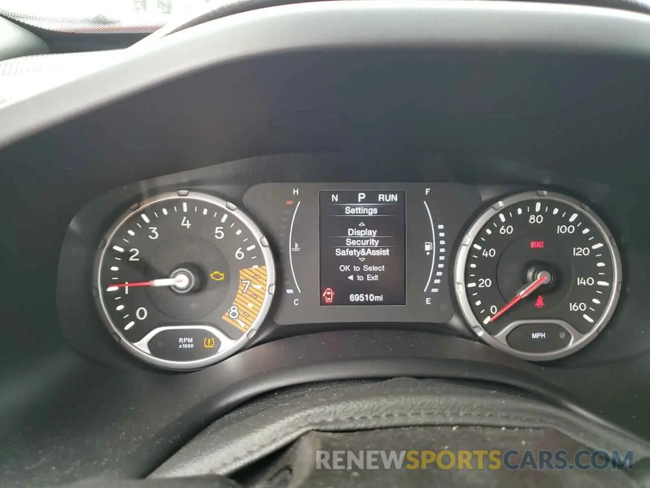9 Photograph of a damaged car ZACNJABB2KPK08740 JEEP RENEGADE 2019