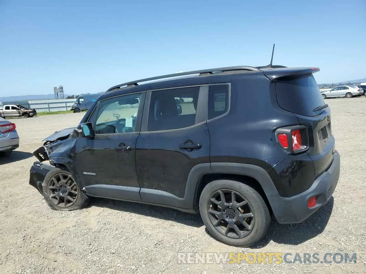 2 Photograph of a damaged car ZACNJABB2KPK64080 JEEP RENEGADE 2019
