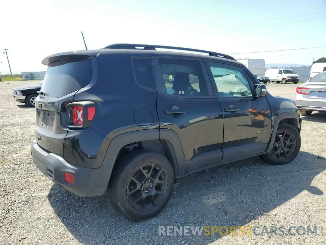 3 Photograph of a damaged car ZACNJABB2KPK64080 JEEP RENEGADE 2019