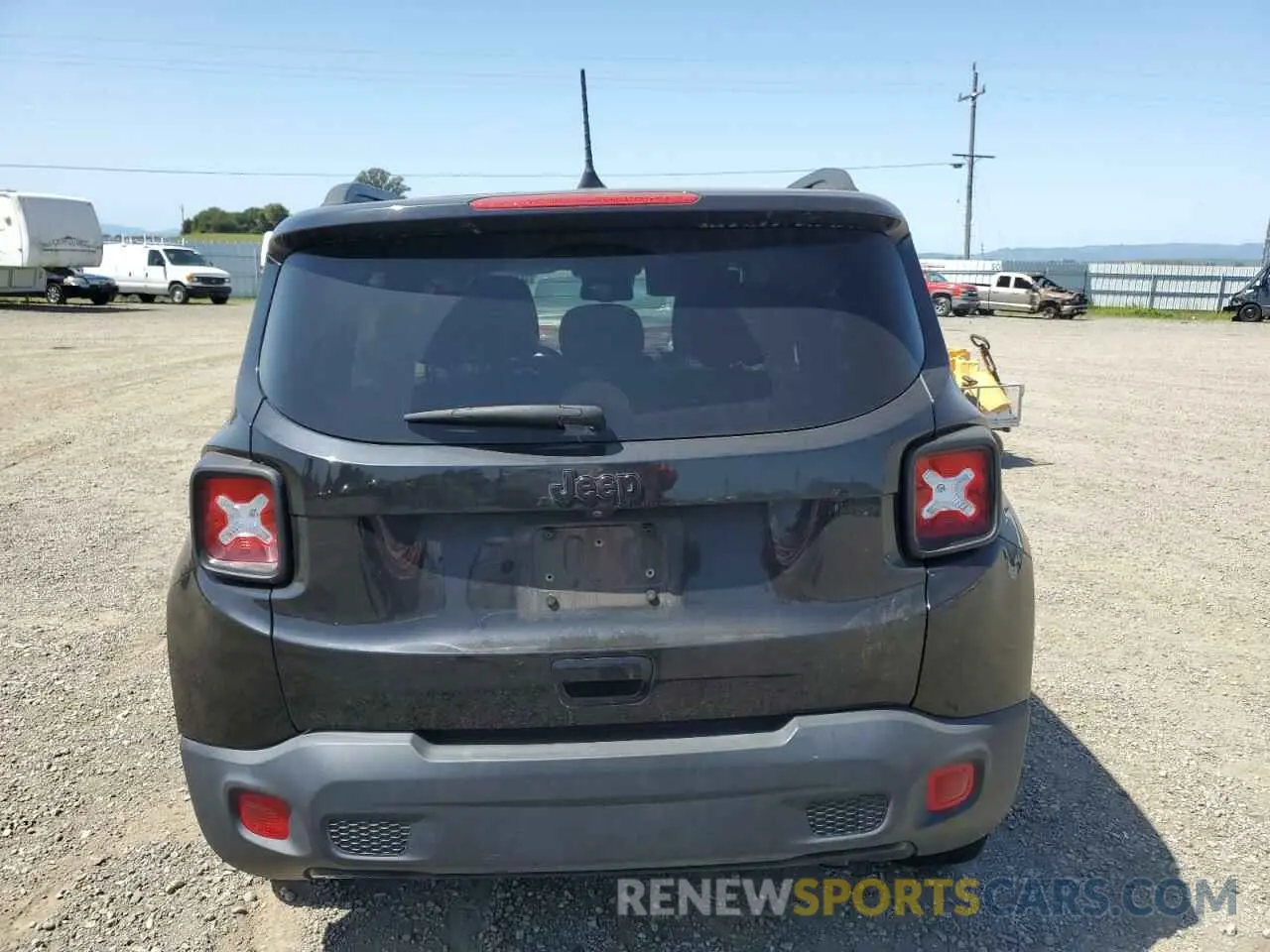 6 Photograph of a damaged car ZACNJABB2KPK64080 JEEP RENEGADE 2019