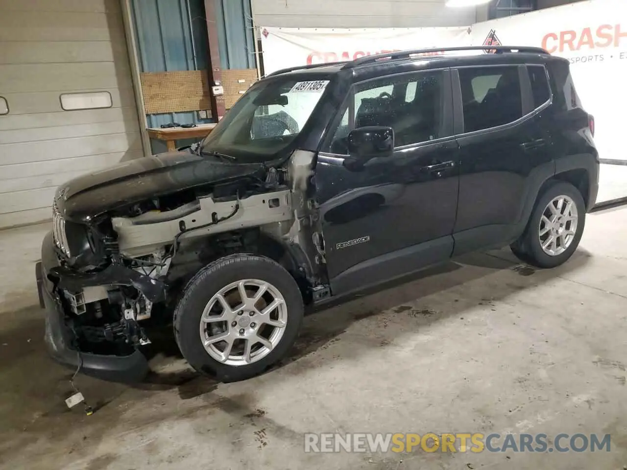 1 Photograph of a damaged car ZACNJABB2KPK87648 JEEP RENEGADE 2019