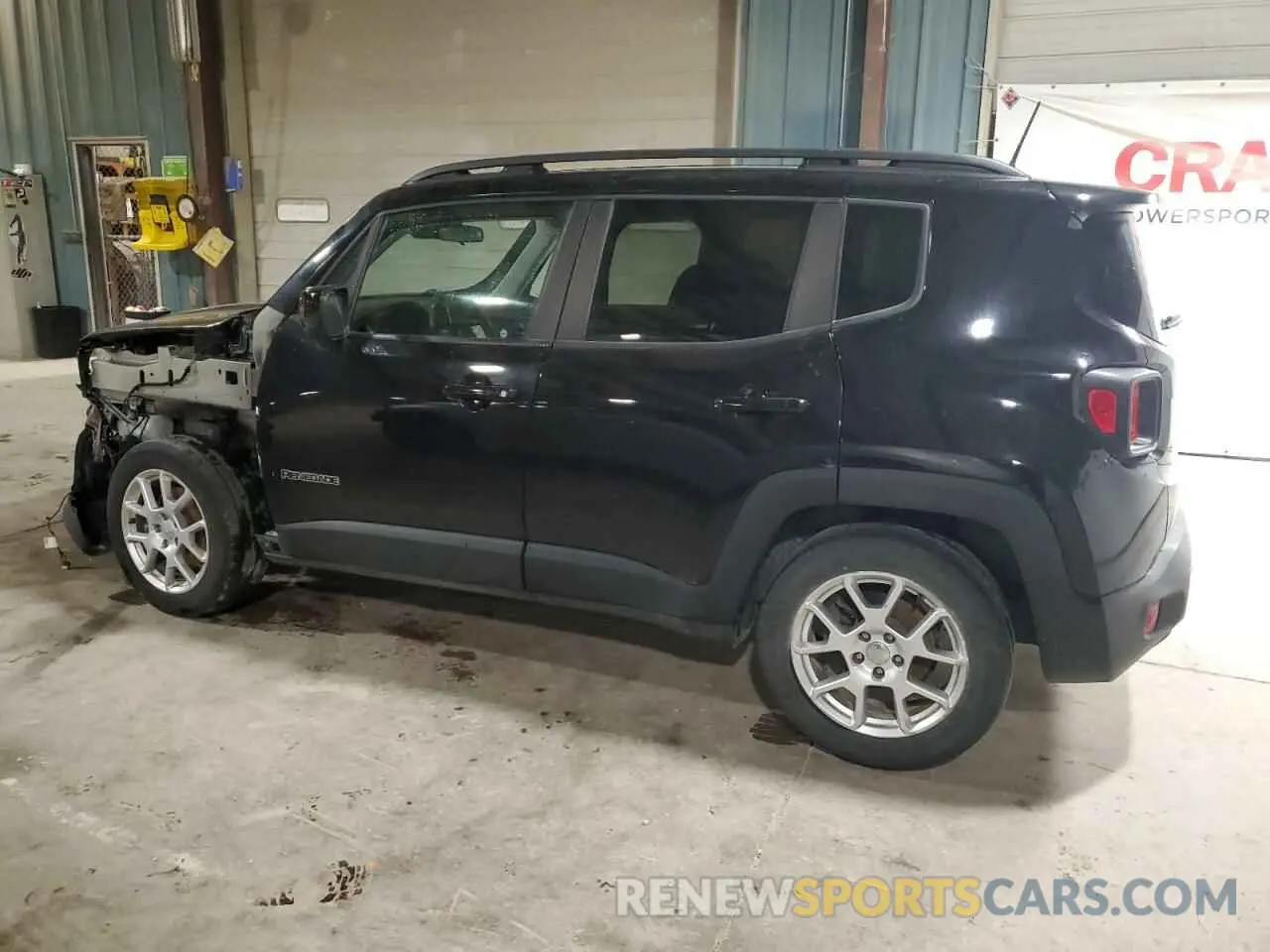 2 Photograph of a damaged car ZACNJABB2KPK87648 JEEP RENEGADE 2019