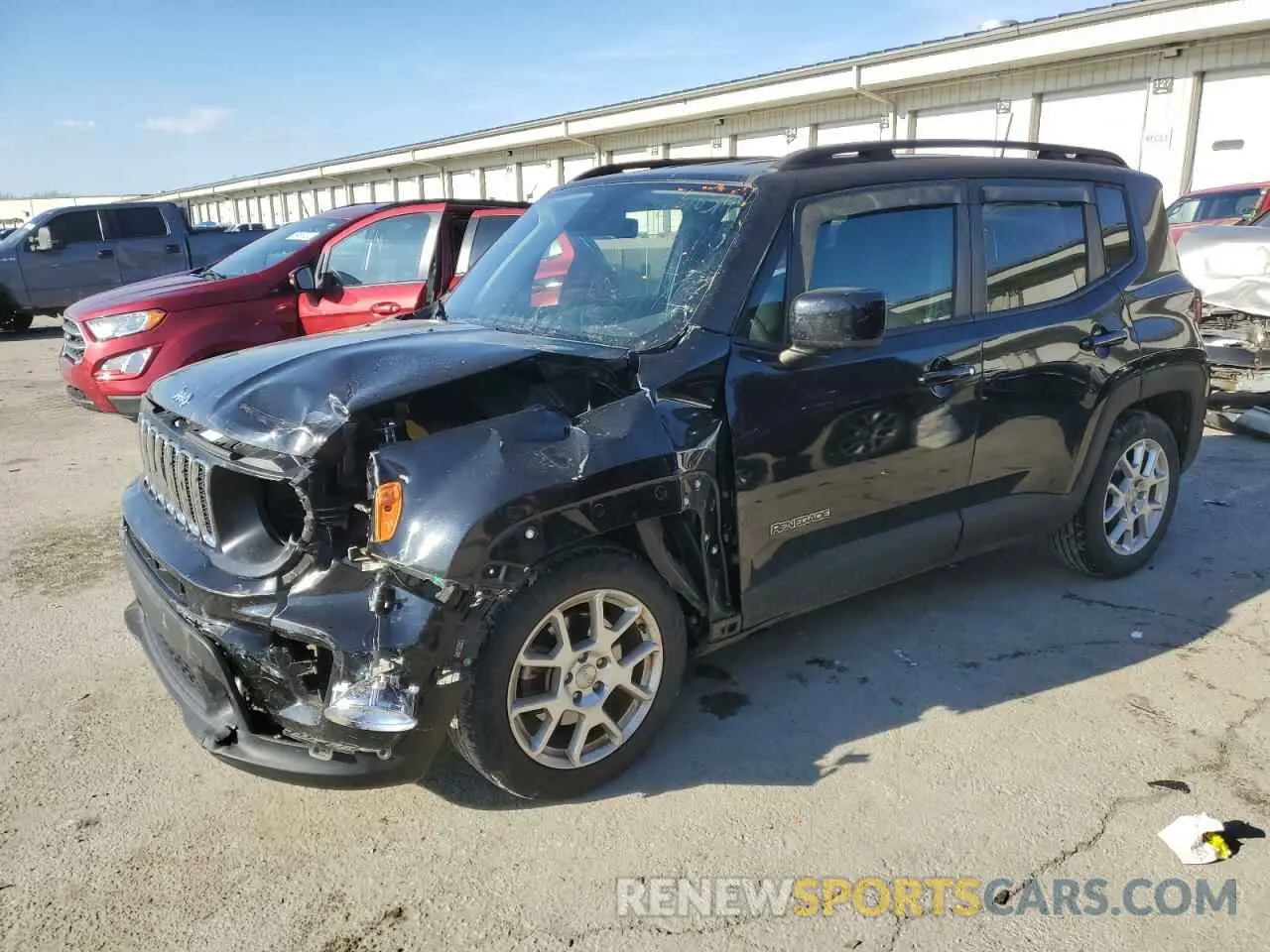 1 Photograph of a damaged car ZACNJABB3KPK23246 JEEP RENEGADE 2019