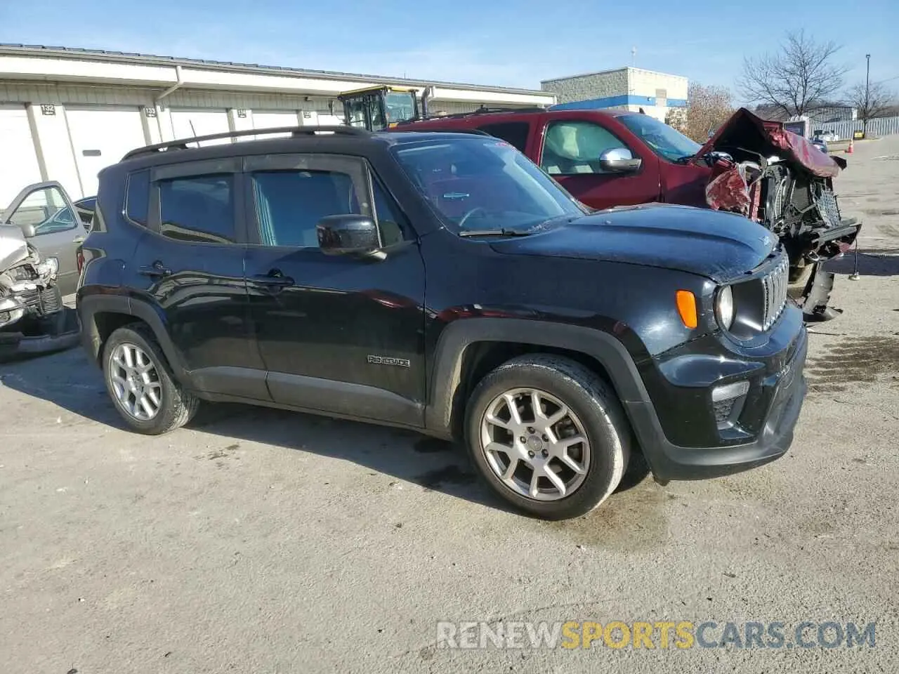 4 Photograph of a damaged car ZACNJABB3KPK23246 JEEP RENEGADE 2019