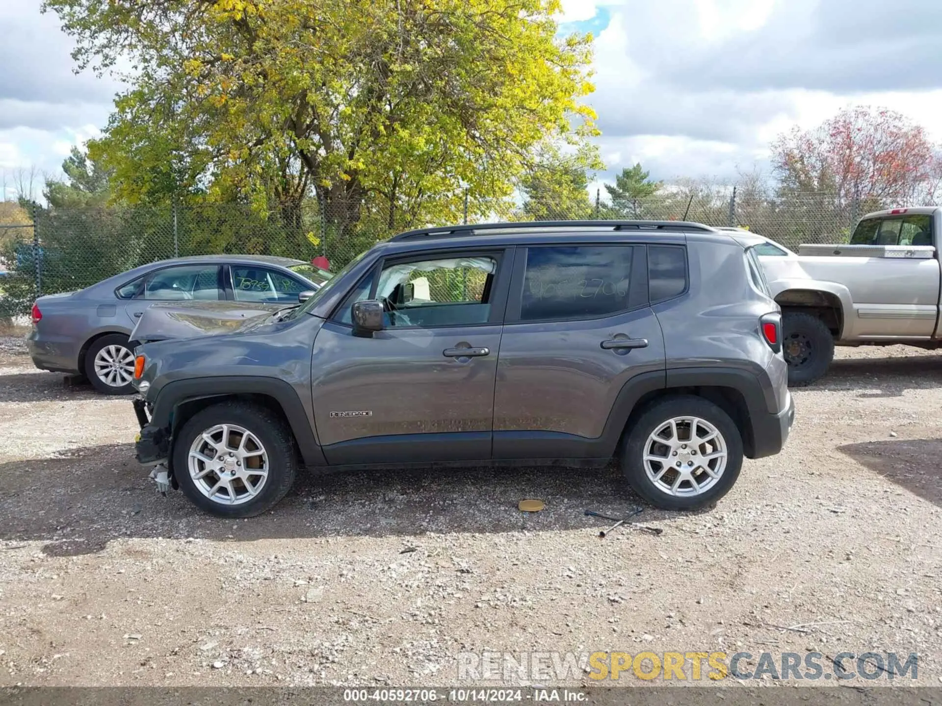 15 Photograph of a damaged car ZACNJABB3KPK23814 JEEP RENEGADE 2019