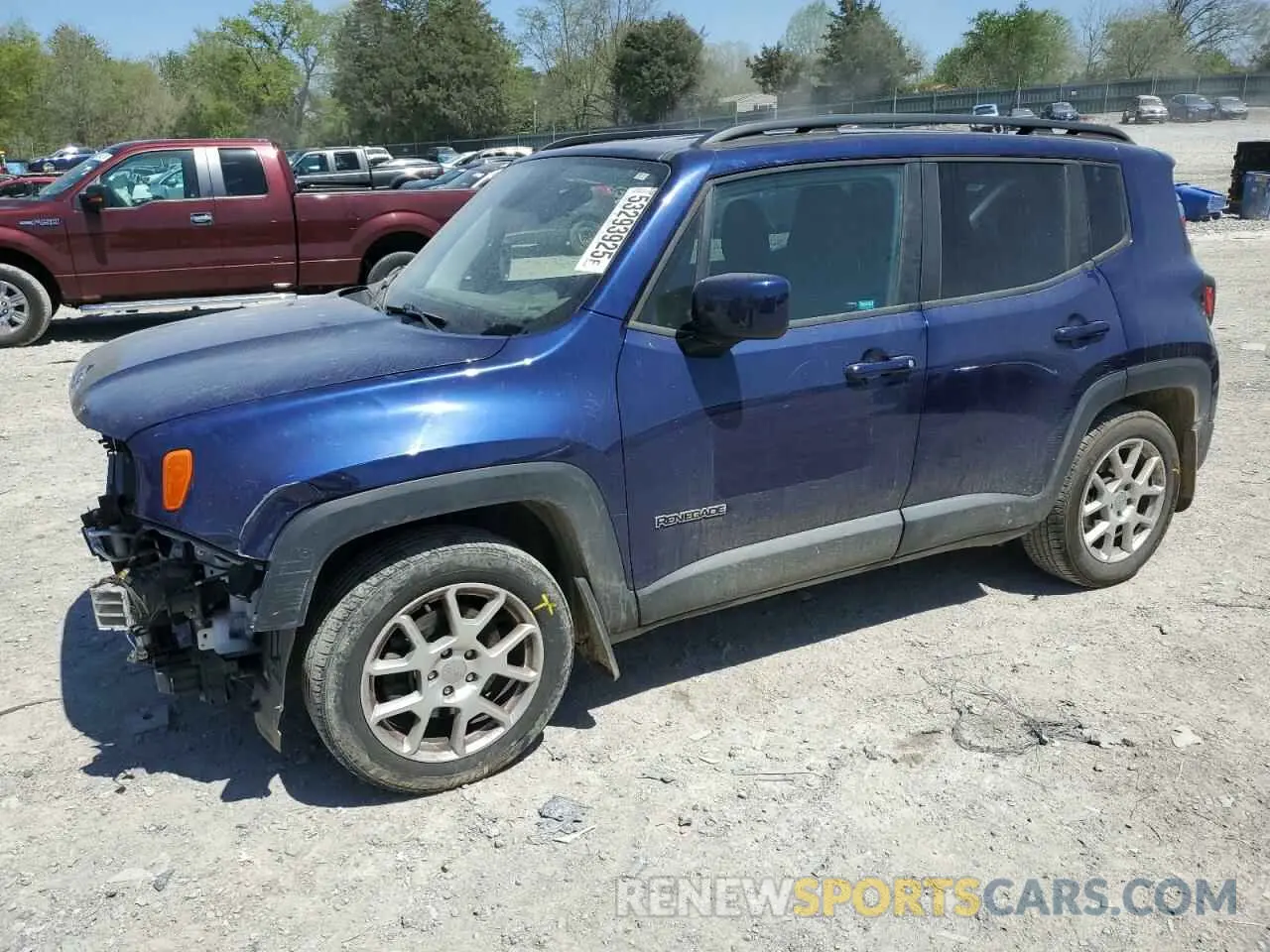 1 Photograph of a damaged car ZACNJABB4KPJ77846 JEEP RENEGADE 2019