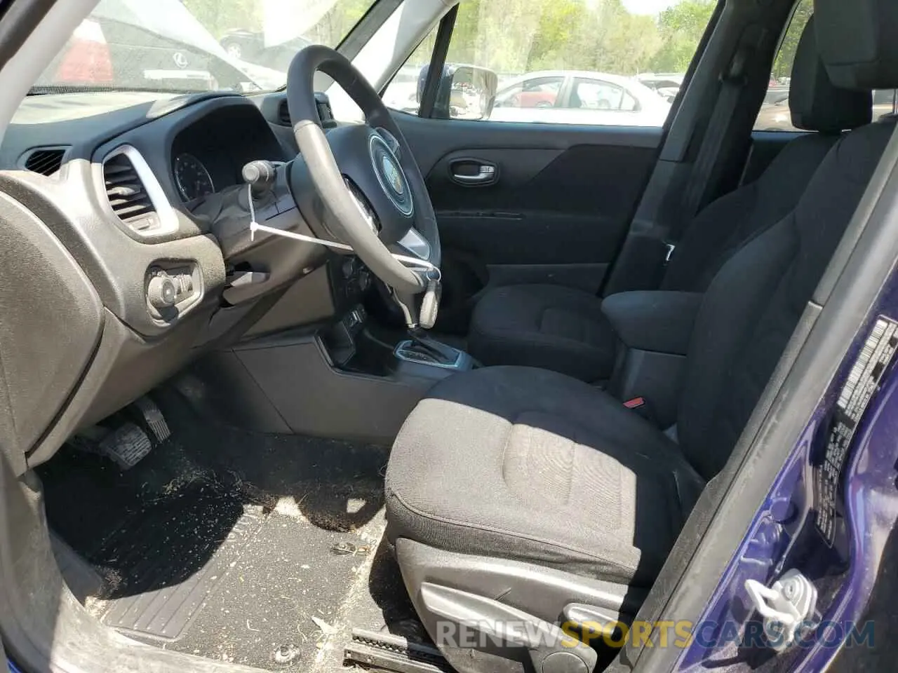 7 Photograph of a damaged car ZACNJABB4KPJ77846 JEEP RENEGADE 2019