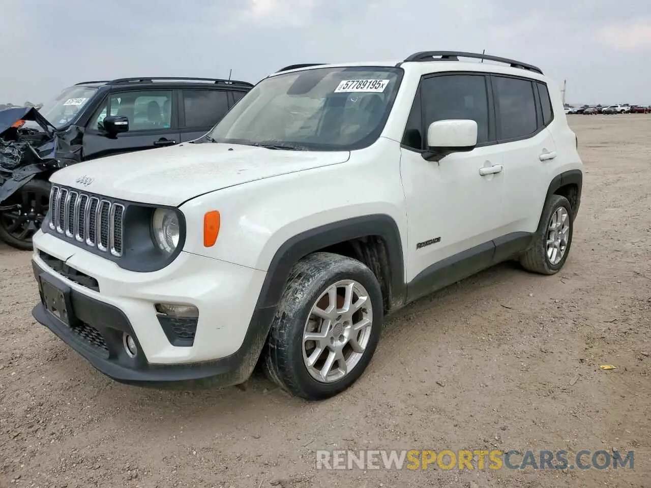 1 Photograph of a damaged car ZACNJABB4KPK01448 JEEP RENEGADE 2019