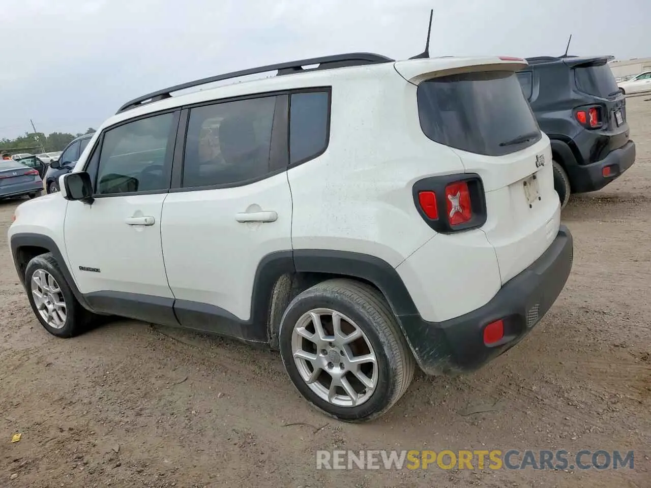 2 Photograph of a damaged car ZACNJABB4KPK01448 JEEP RENEGADE 2019