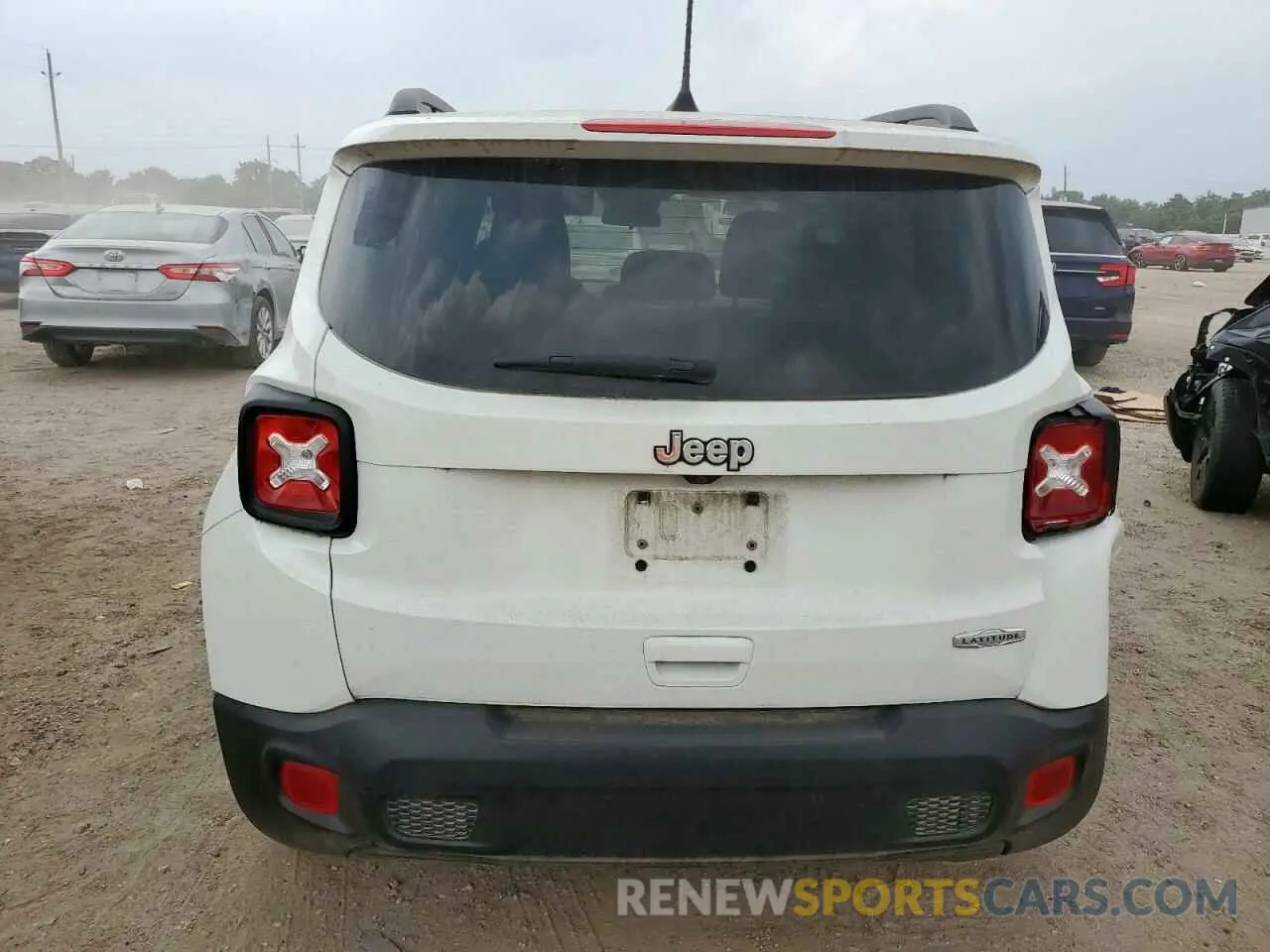 6 Photograph of a damaged car ZACNJABB4KPK01448 JEEP RENEGADE 2019