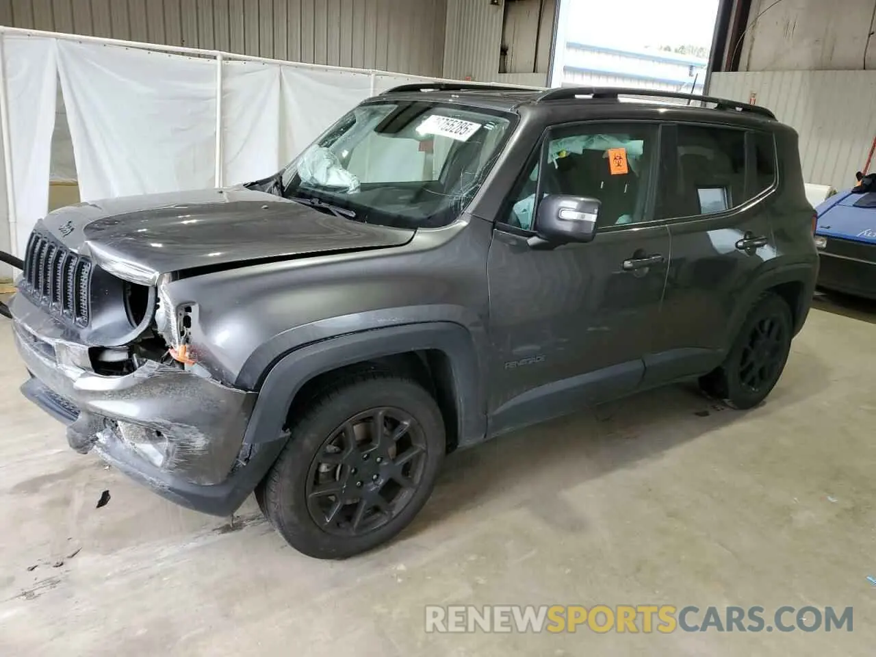 1 Photograph of a damaged car ZACNJABB4KPK74271 JEEP RENEGADE 2019