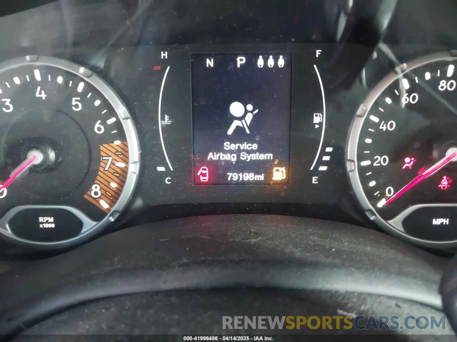 15 Photograph of a damaged car ZACNJABB4KPK93631 JEEP RENEGADE 2019