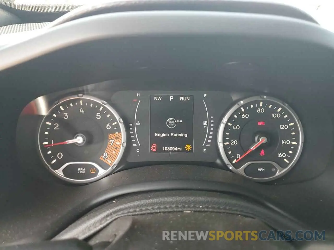 9 Photograph of a damaged car ZACNJABB5KPJ84904 JEEP RENEGADE 2019