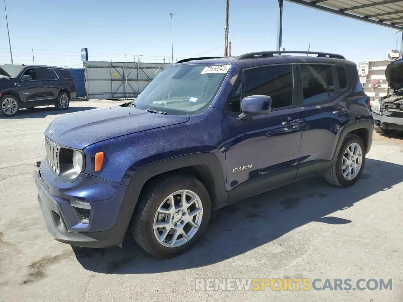 1 Photograph of a damaged car ZACNJABB5KPK19487 JEEP RENEGADE 2019
