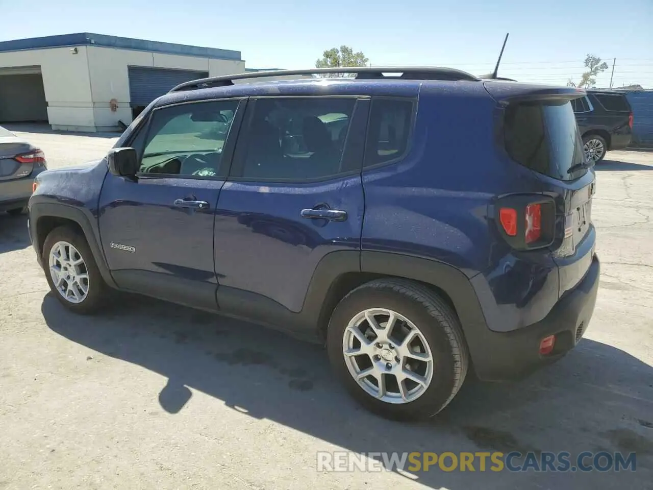 2 Photograph of a damaged car ZACNJABB5KPK19487 JEEP RENEGADE 2019