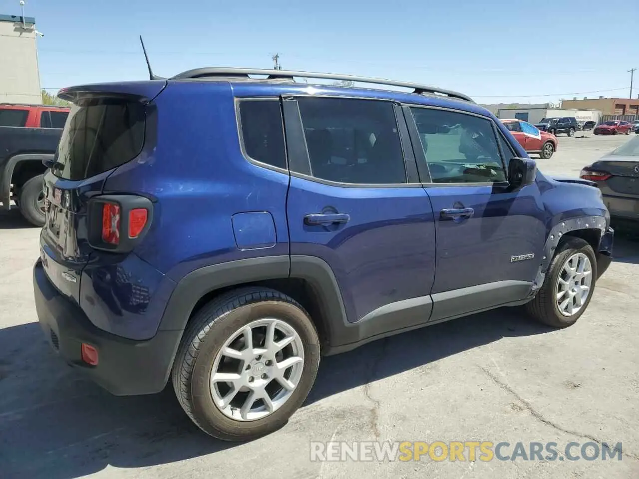 3 Photograph of a damaged car ZACNJABB5KPK19487 JEEP RENEGADE 2019