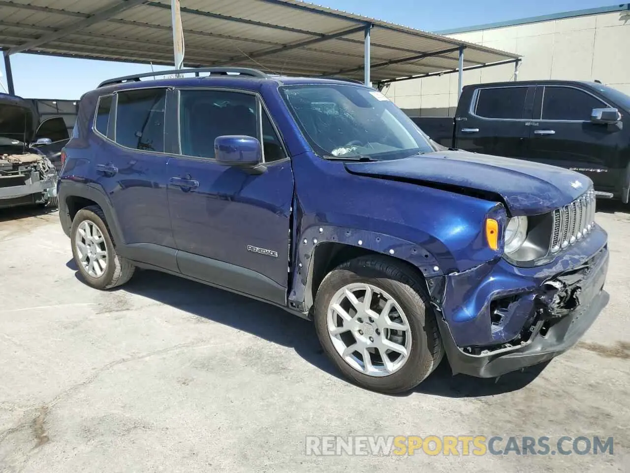 4 Photograph of a damaged car ZACNJABB5KPK19487 JEEP RENEGADE 2019