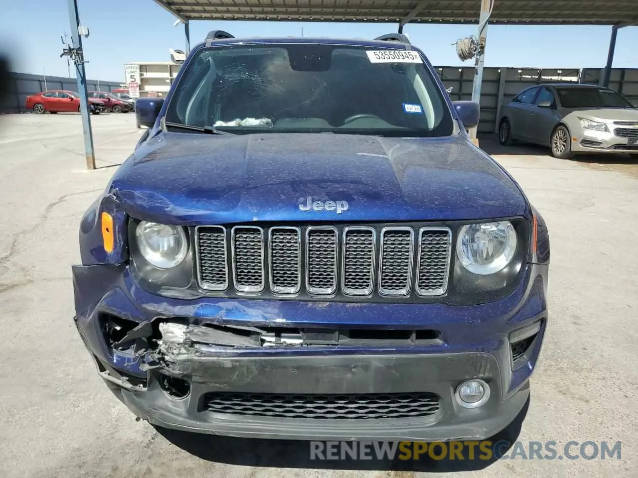 5 Photograph of a damaged car ZACNJABB5KPK19487 JEEP RENEGADE 2019