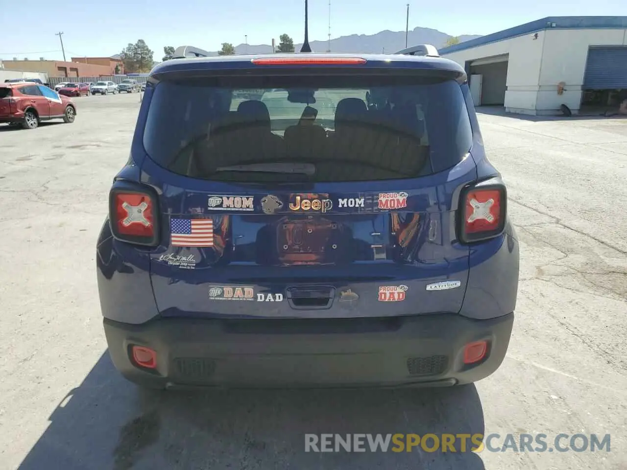 6 Photograph of a damaged car ZACNJABB5KPK19487 JEEP RENEGADE 2019