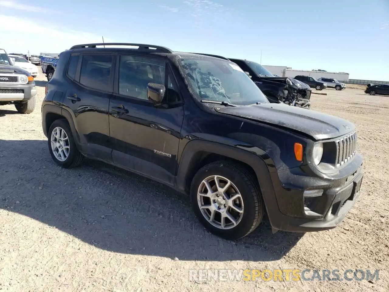 4 Photograph of a damaged car ZACNJABB6KPJ80523 JEEP RENEGADE 2019