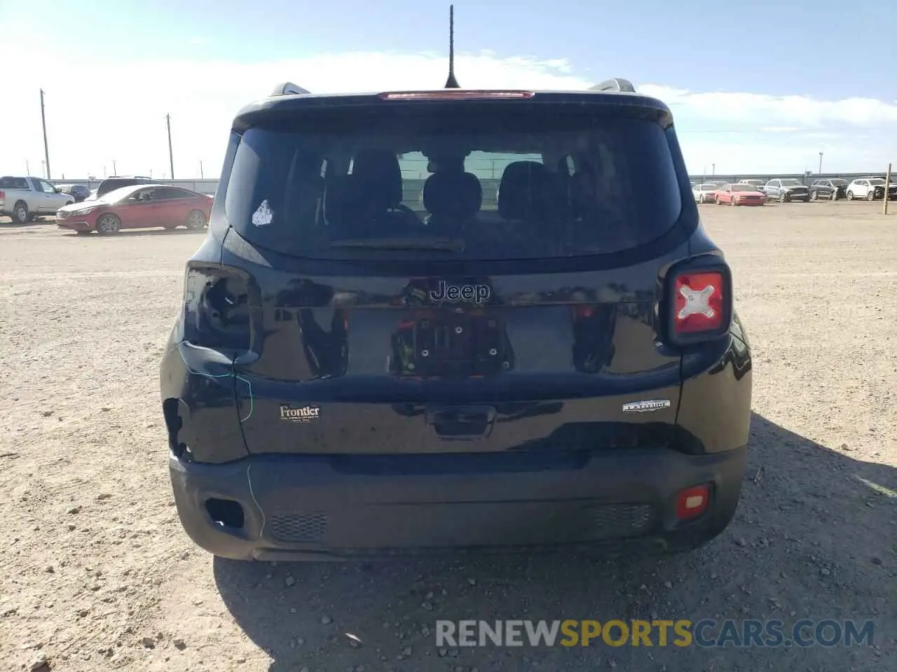 6 Photograph of a damaged car ZACNJABB6KPJ80523 JEEP RENEGADE 2019