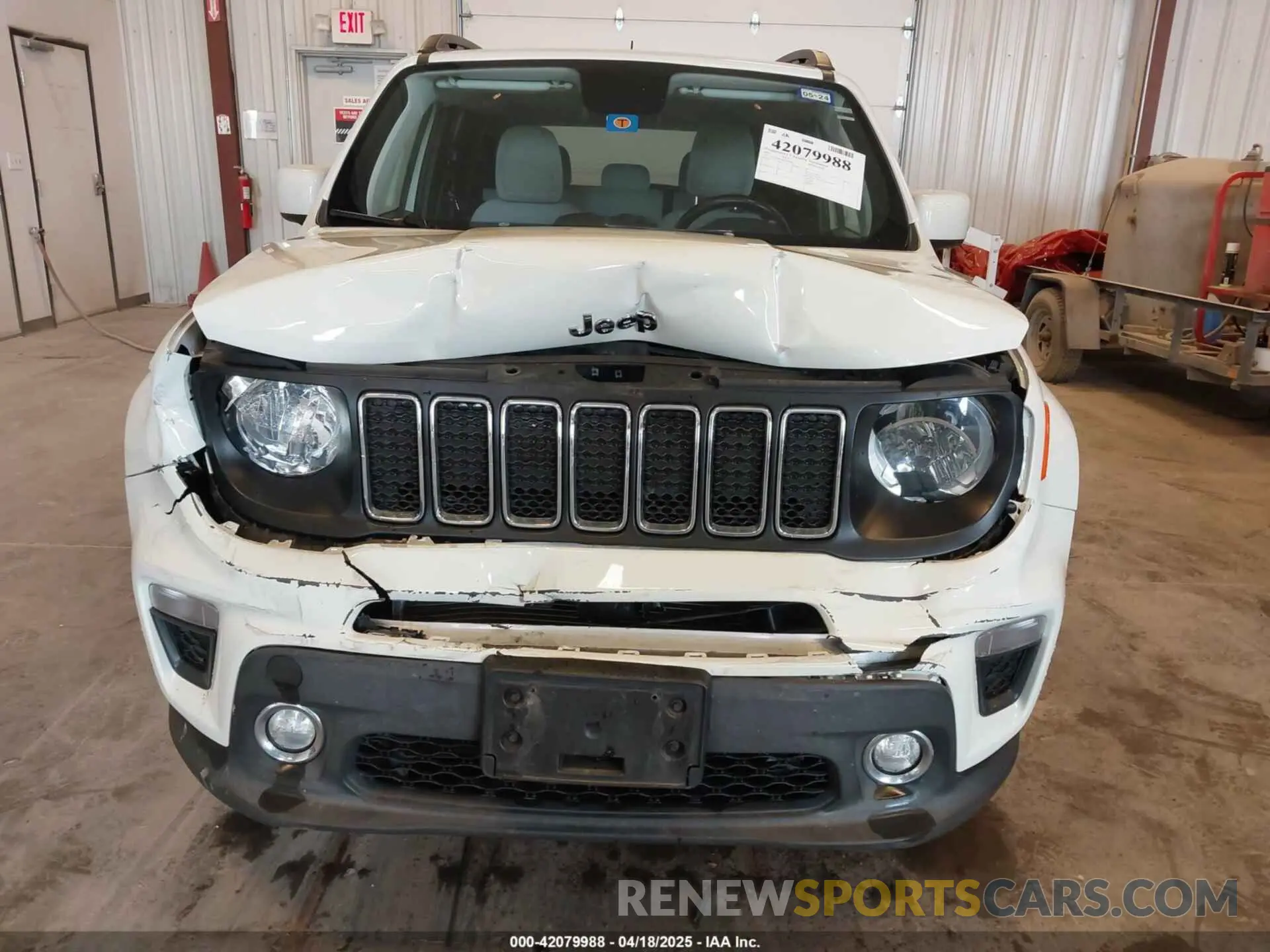 6 Photograph of a damaged car ZACNJABB6KPK21894 JEEP RENEGADE 2019