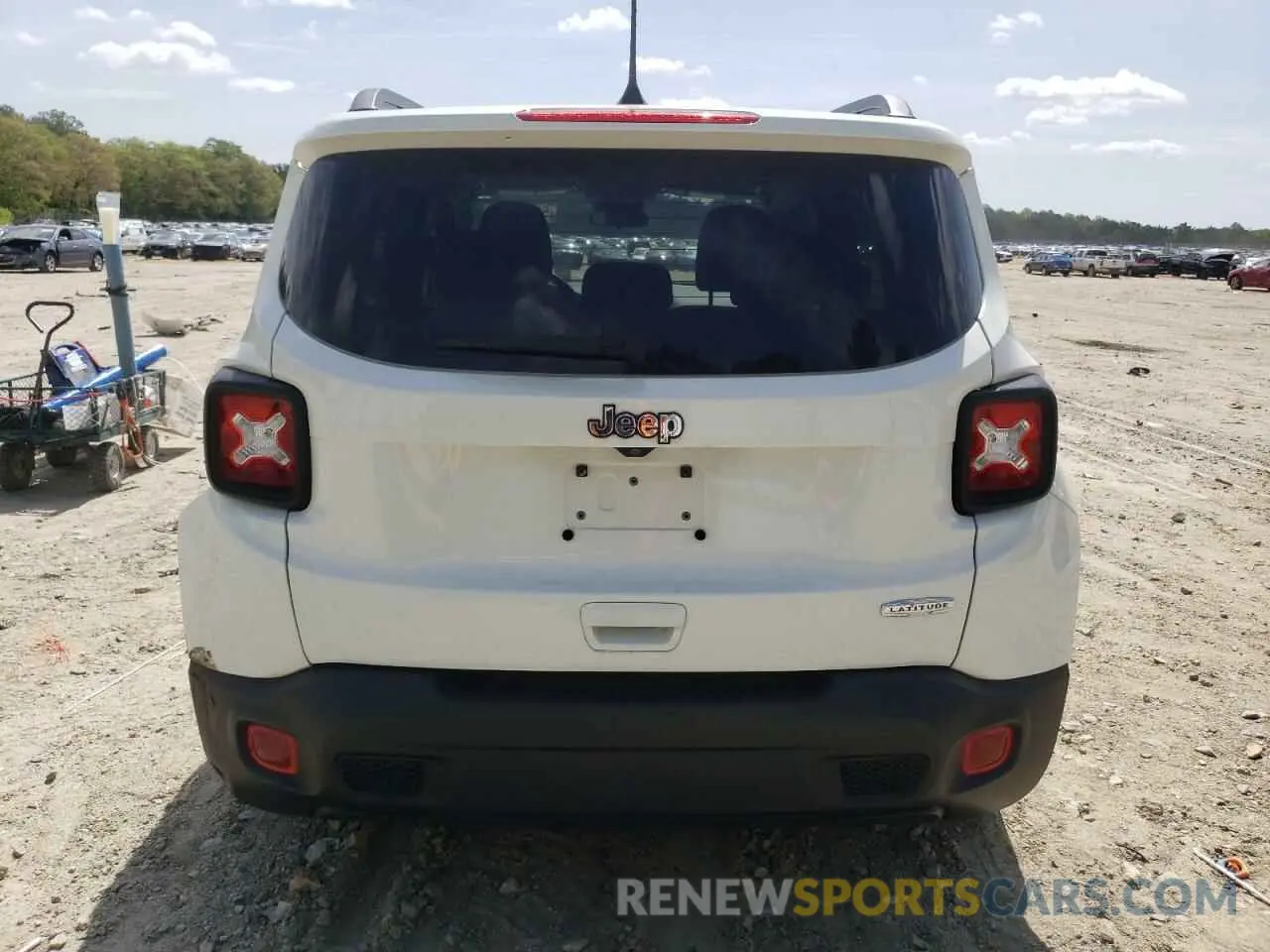 6 Photograph of a damaged car ZACNJABB6KPK50702 JEEP RENEGADE 2019