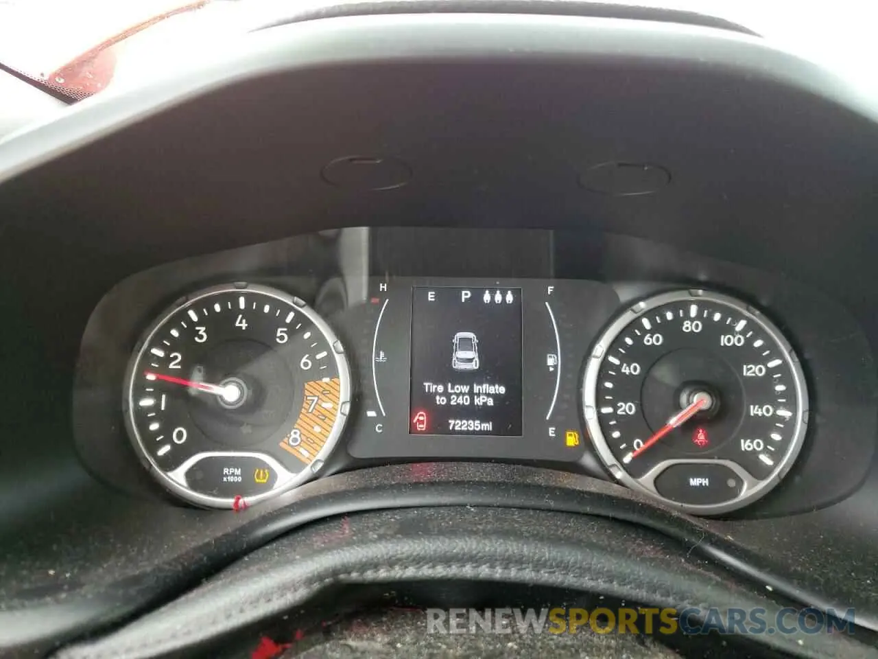 9 Photograph of a damaged car ZACNJABB6KPK52739 JEEP RENEGADE 2019