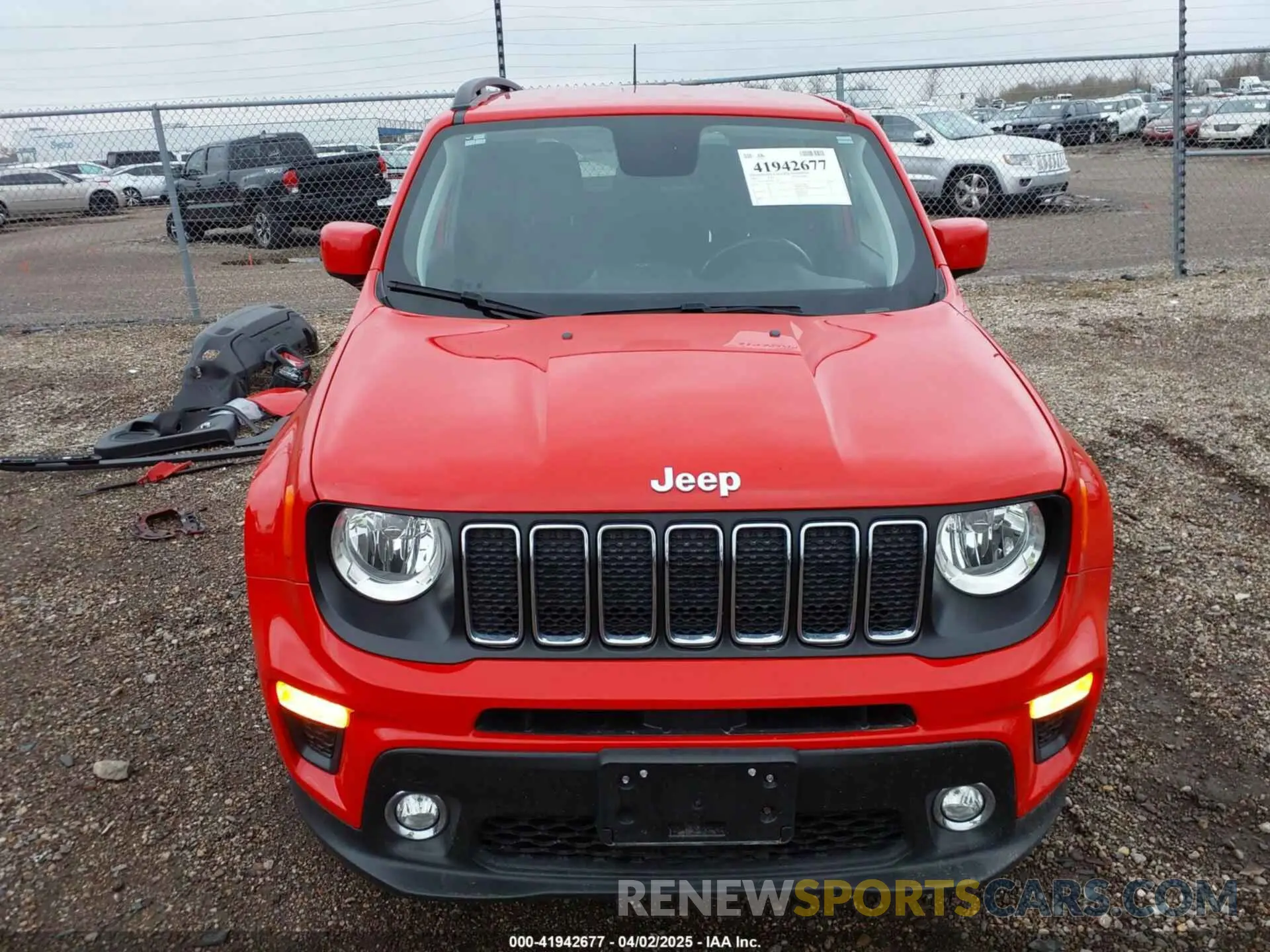 13 Photograph of a damaged car ZACNJABB7KPK32693 JEEP RENEGADE 2019