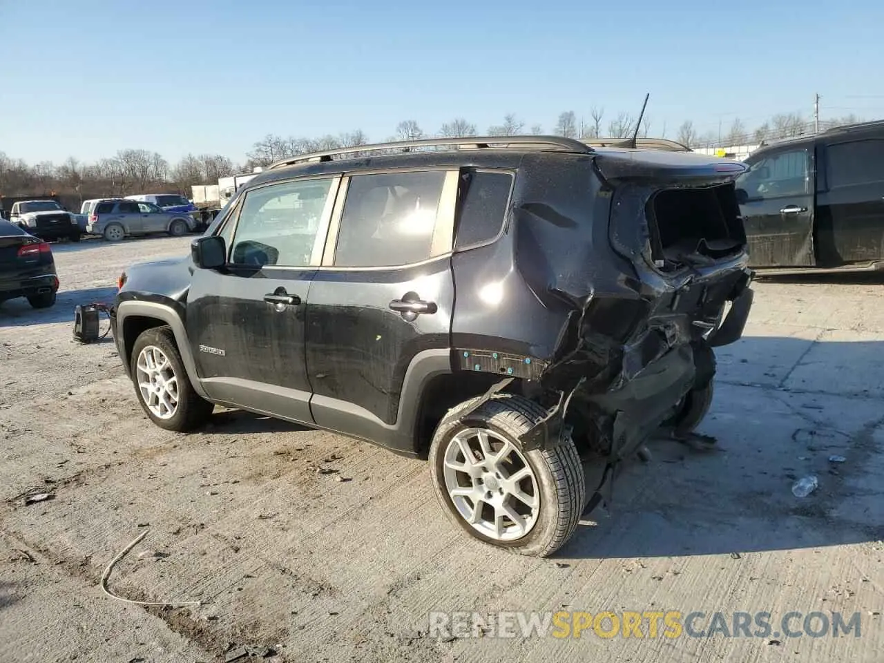 2 Photograph of a damaged car ZACNJABB7KPK81893 JEEP RENEGADE 2019