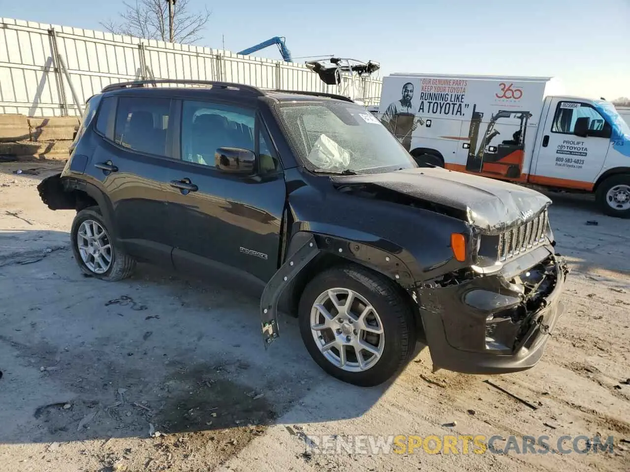 4 Photograph of a damaged car ZACNJABB7KPK81893 JEEP RENEGADE 2019