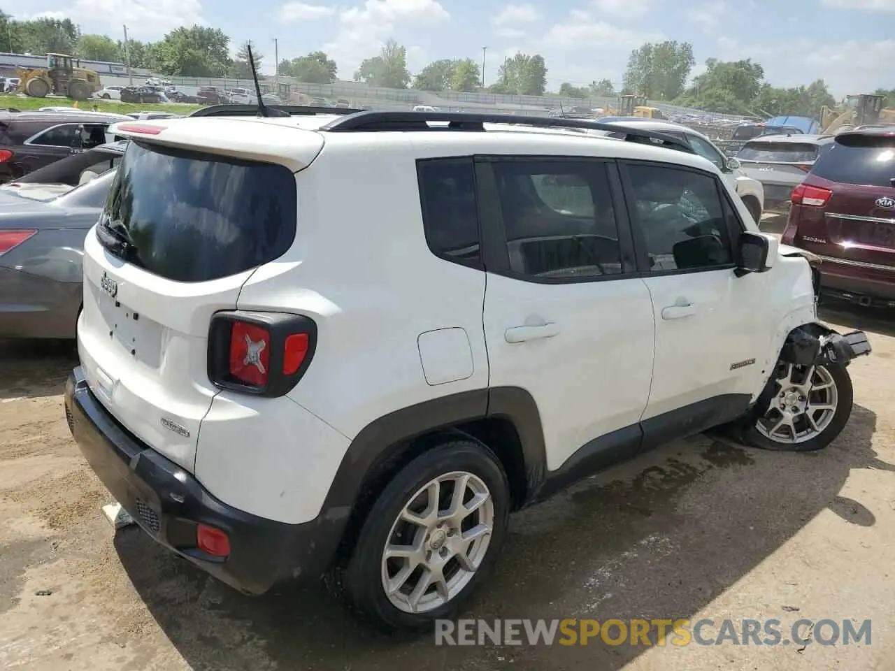 3 Photograph of a damaged car ZACNJABB9KPK23025 JEEP RENEGADE 2019
