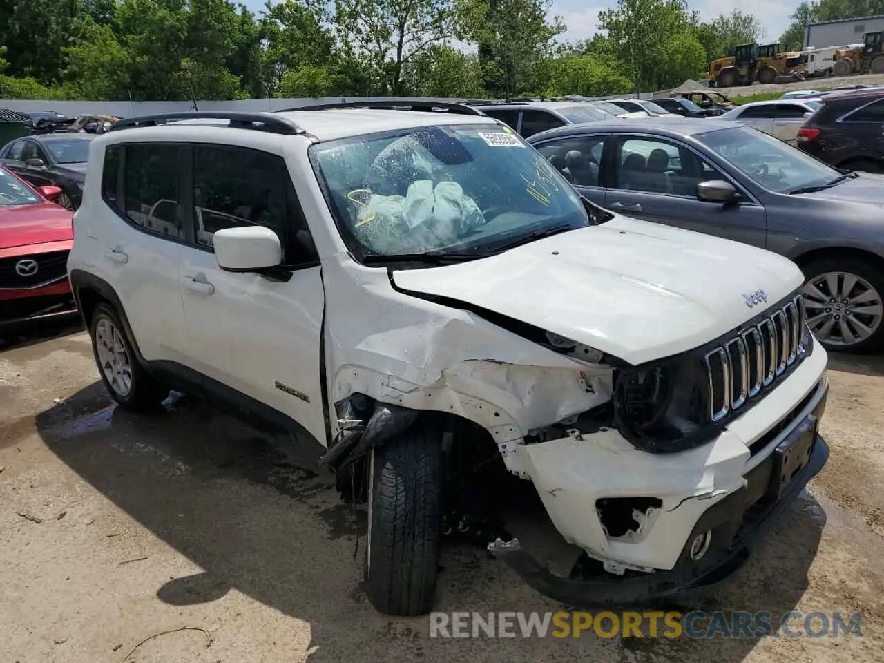 4 Photograph of a damaged car ZACNJABB9KPK23025 JEEP RENEGADE 2019