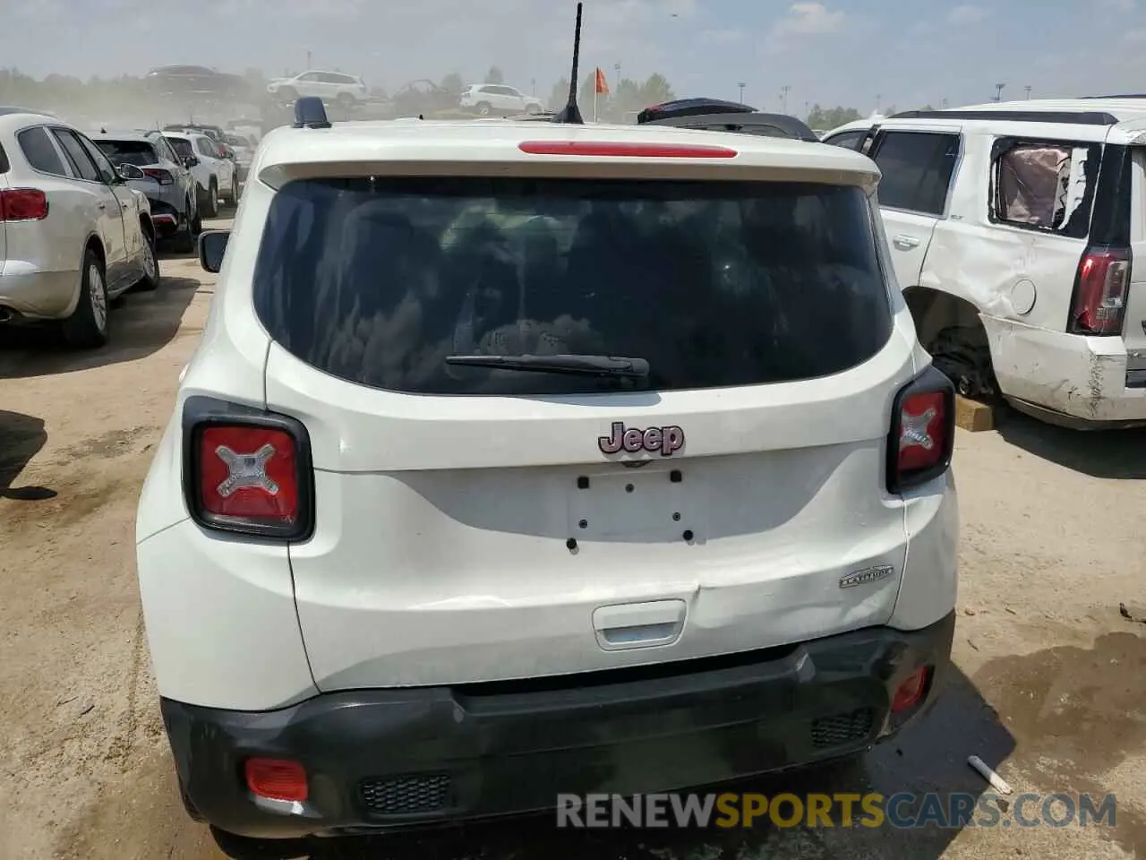 6 Photograph of a damaged car ZACNJABB9KPK23025 JEEP RENEGADE 2019