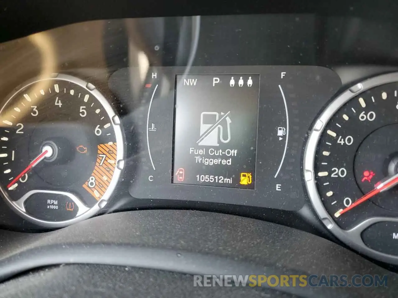 9 Photograph of a damaged car ZACNJABB9KPK23025 JEEP RENEGADE 2019