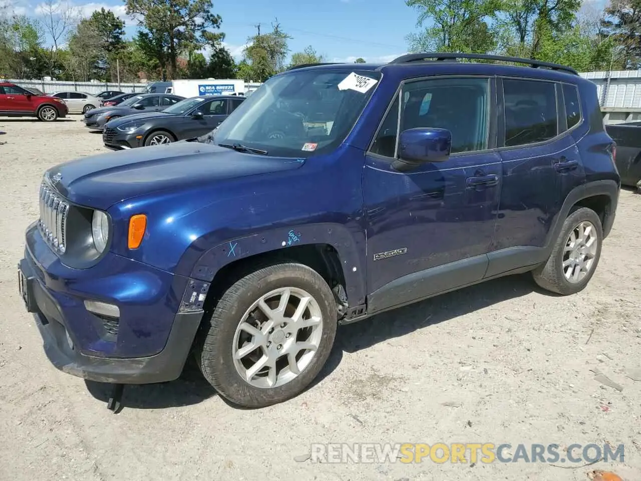 1 Photograph of a damaged car ZACNJABBXKPJ75373 JEEP RENEGADE 2019