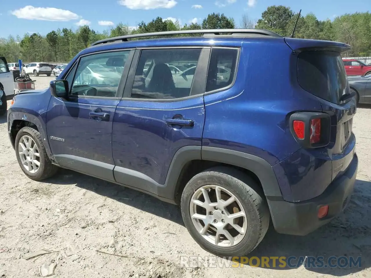 2 Photograph of a damaged car ZACNJABBXKPJ75373 JEEP RENEGADE 2019