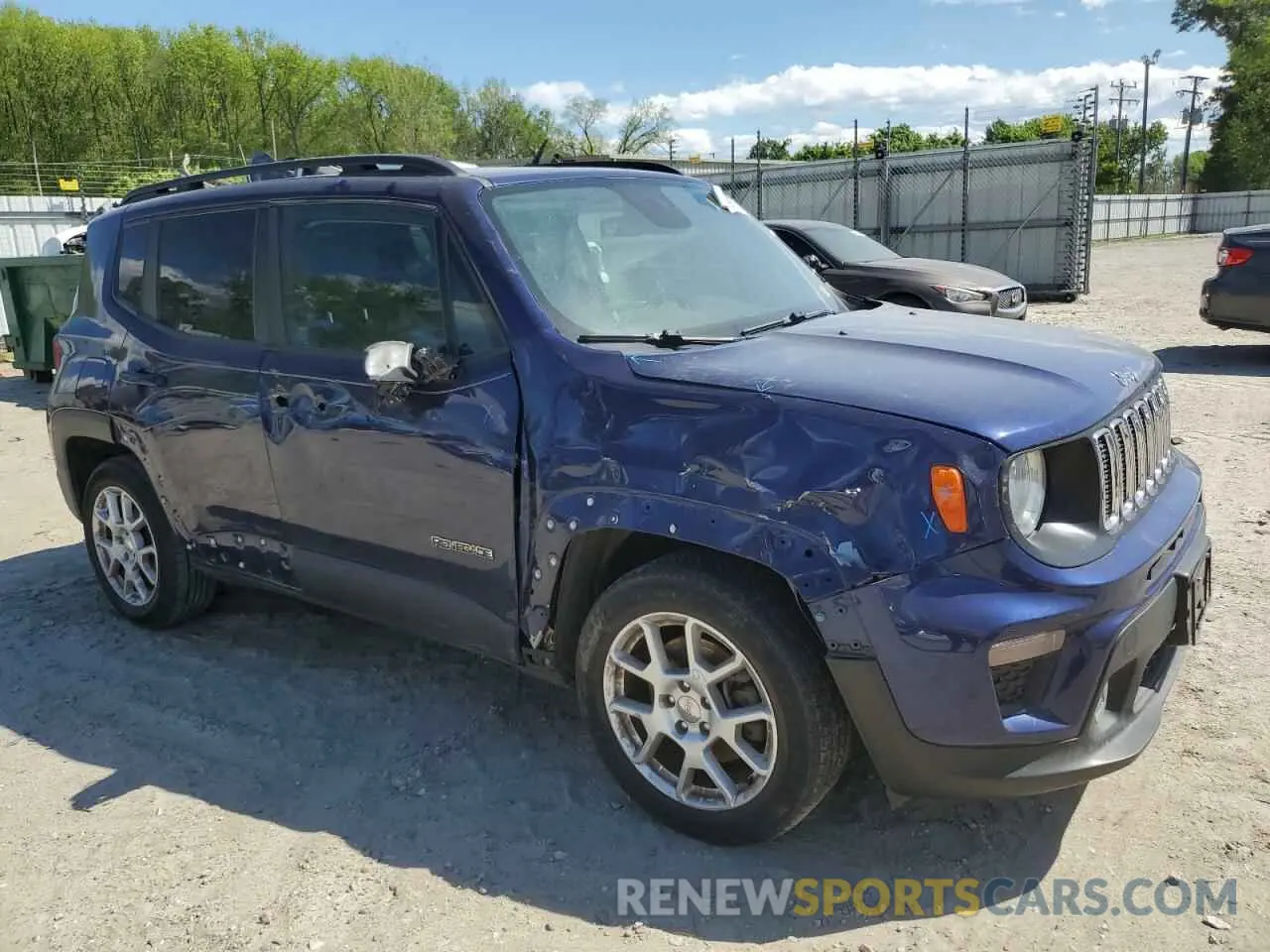 4 Photograph of a damaged car ZACNJABBXKPJ75373 JEEP RENEGADE 2019